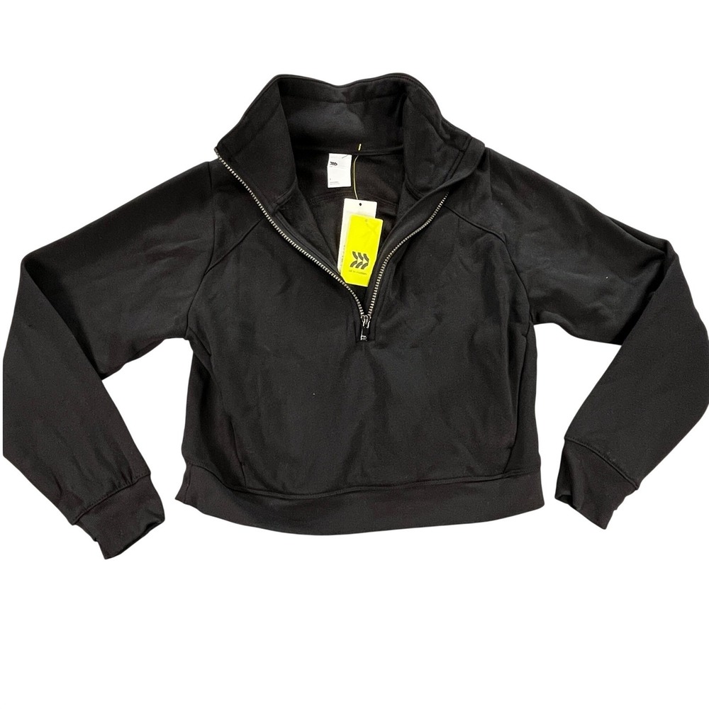 All in Motion Active Comfort Cropped Half Zip Sweatshirt‎
